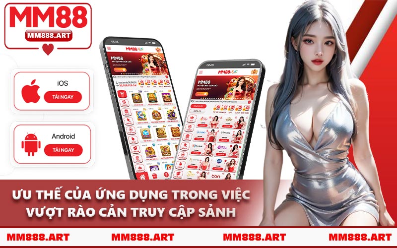 Ưu Thế Của Ứng Dụng Trong Việc Vượt Rào Cản Truy Cập Sảnh
